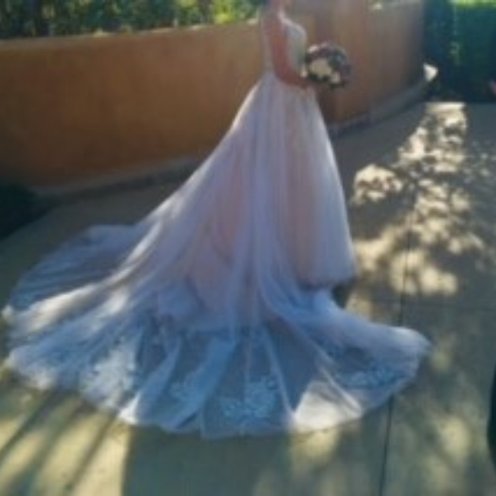 Wedding gown/veil/tiara